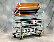 Hinged Shelf Cart